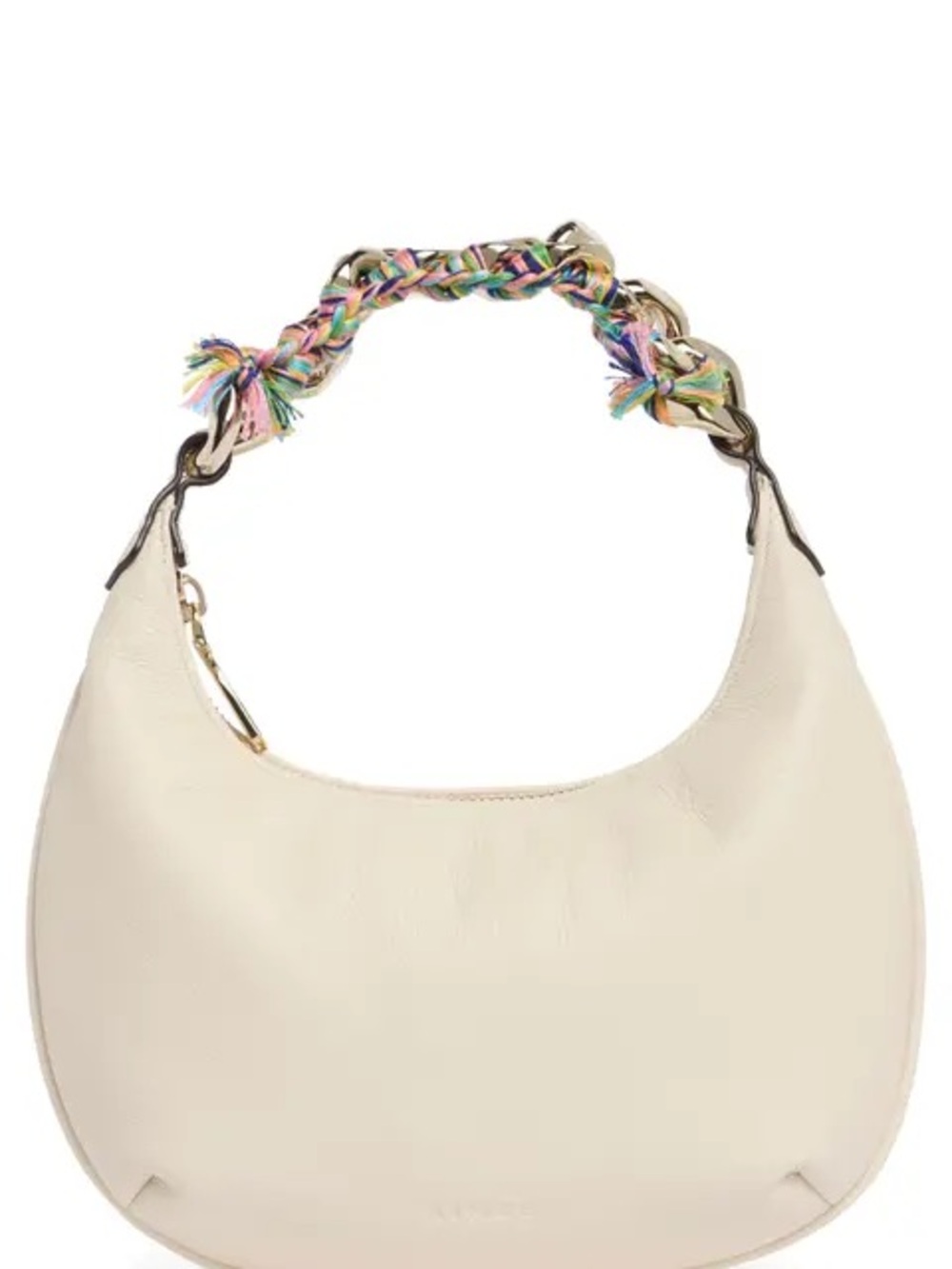 Aimee Escape Chalk Bag with Multicolor Chain Handle NEW